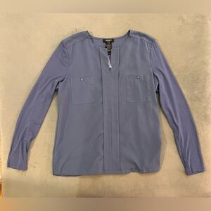 NWT Olsen Europe Blue Blouse sz M/10